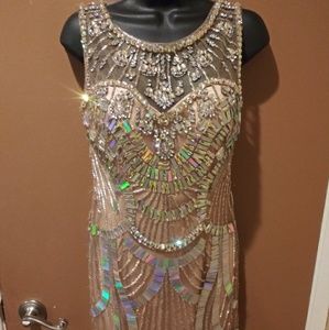 Va Va Voom Prom Ball Formal Dress Size Medium AsIs